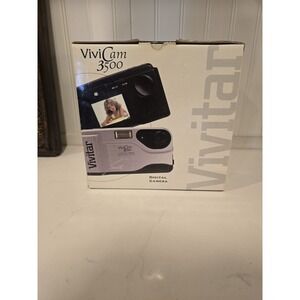 Vintage Vivitar ViviCam 3500 Digital Camera LCD Digital Photography